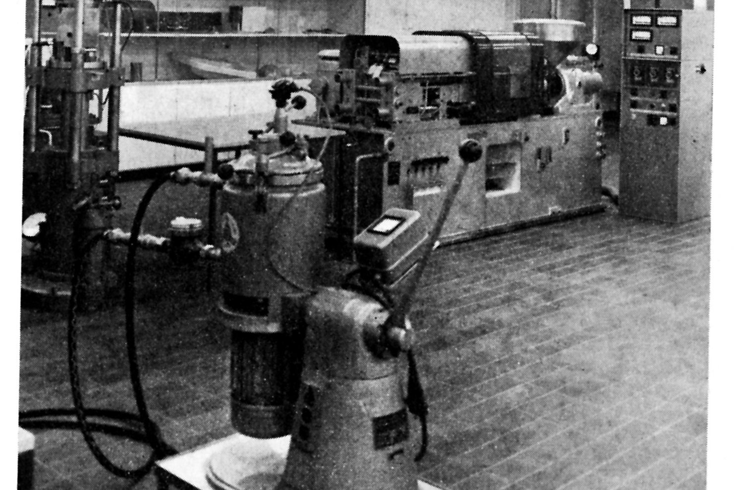 Das Laboratorium für Kunststofftechnik 1968.