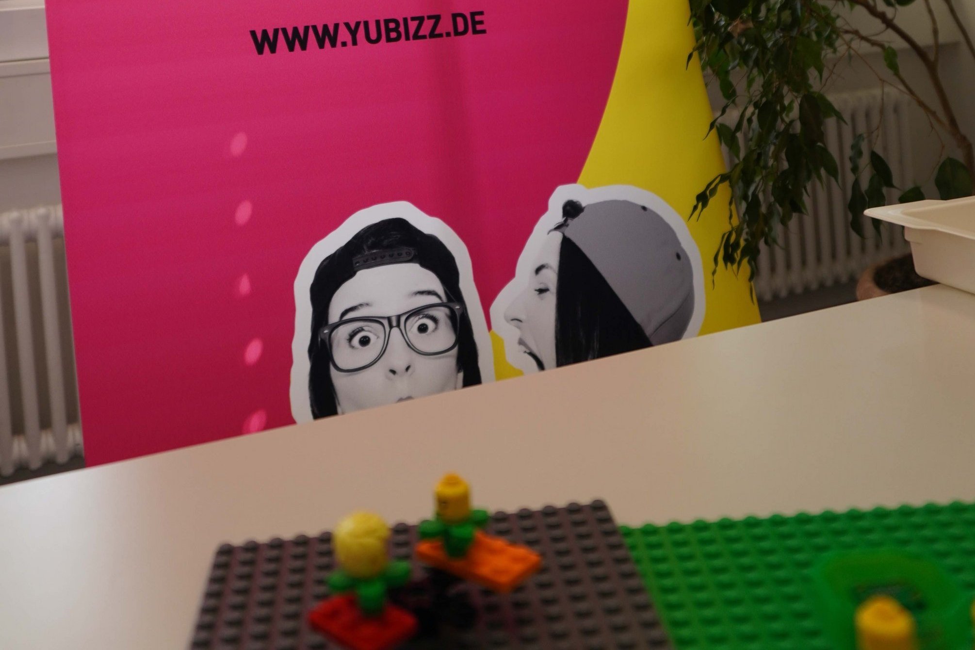 Im YUBIZZ Workshop bewegen sich Jenny und Pedro von Tapari auf anderem Terrain