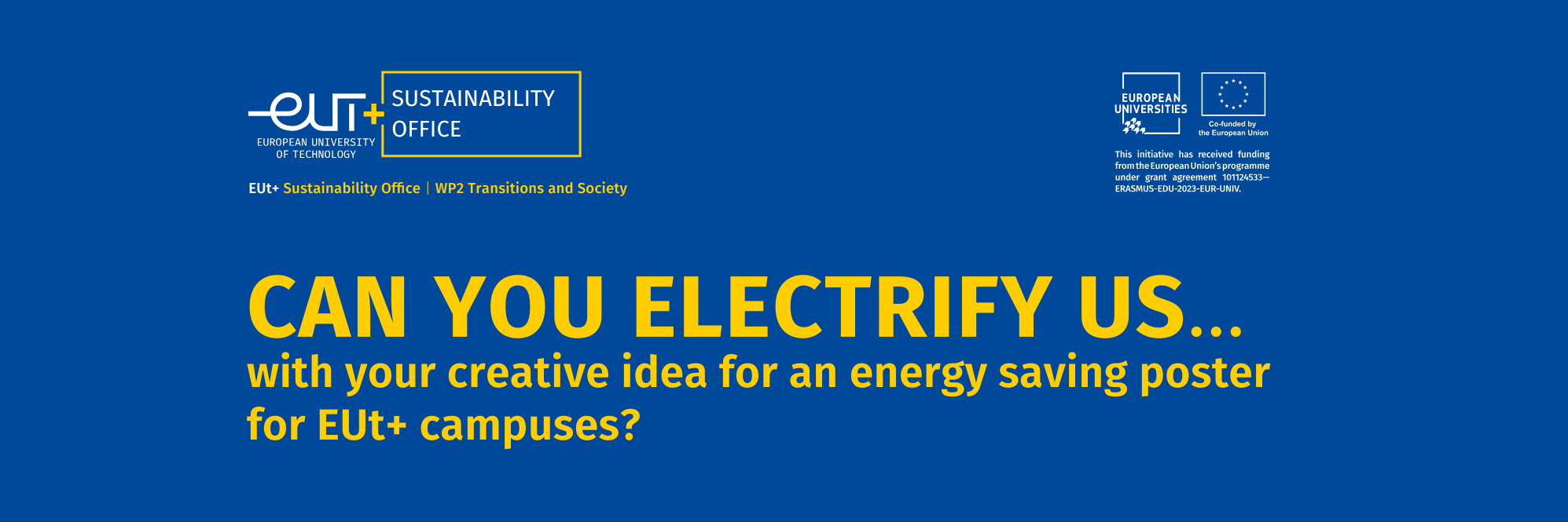Ideas competition: Energy saving poster campaign