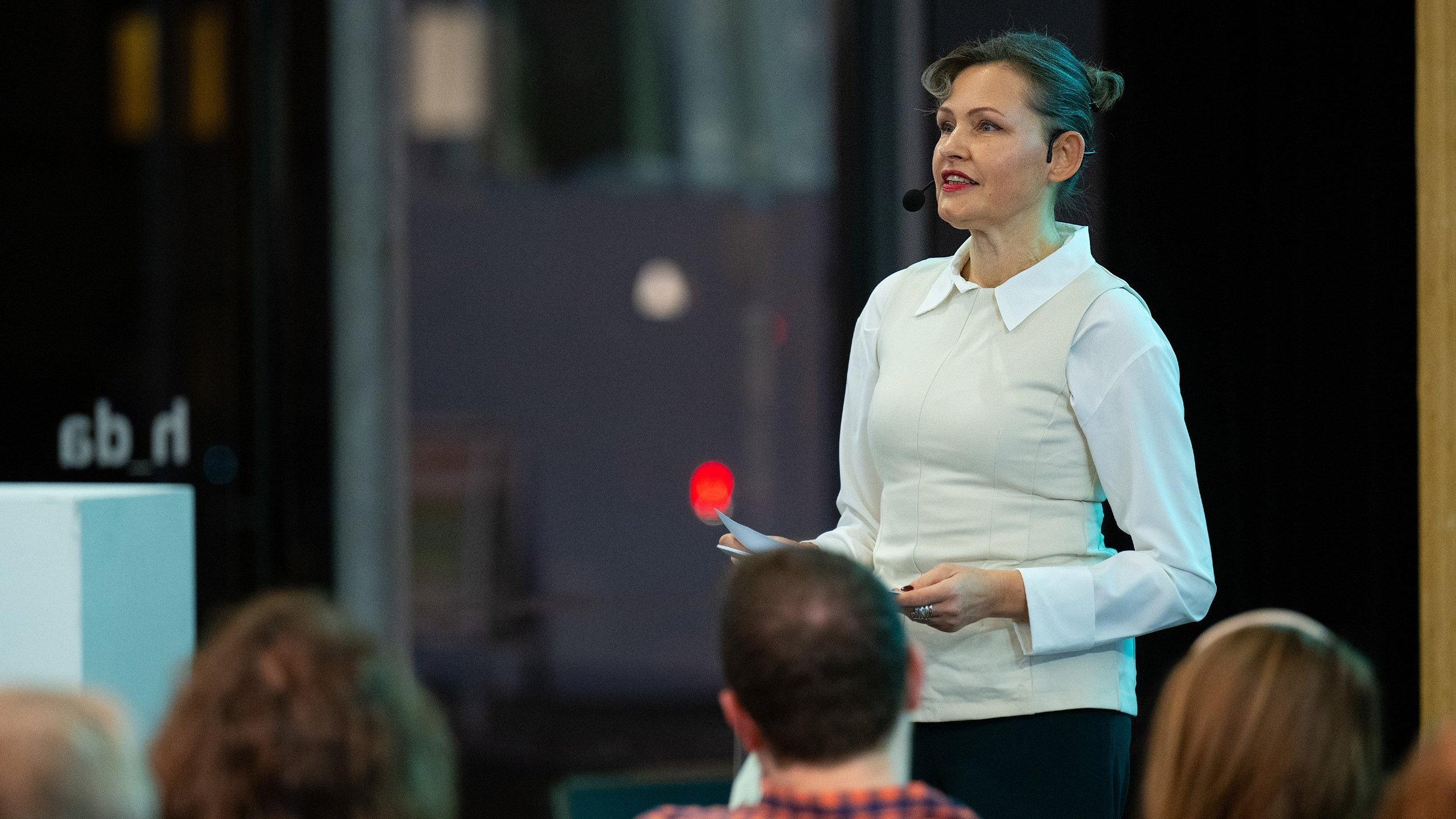 Moderatorin Marion Kuchenny vom Hessischen Rundfunk