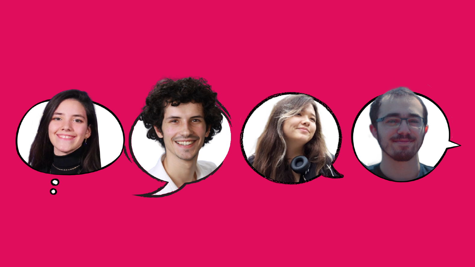 Emilia, Felix, Jennifer und Simon von Mixed Reality Comics © Eigenlicht Studio