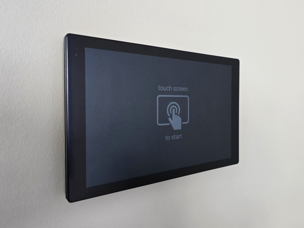 Startbildschirm des Geräts