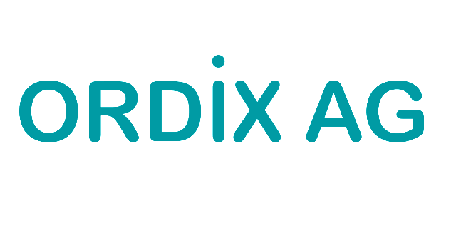 In grünen Buchstaben steht ORDIX - Logo Ordix AG