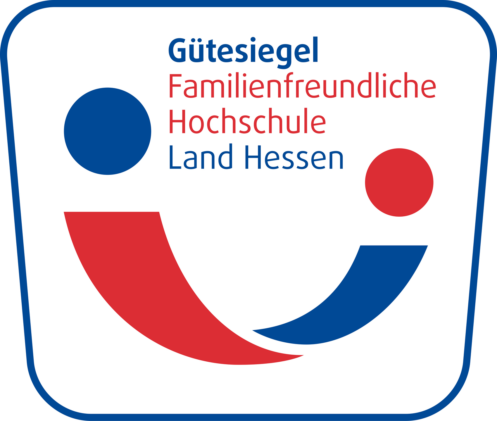Logo "Gütesiegel Familienfreundliche Hochschule Land Hessen"