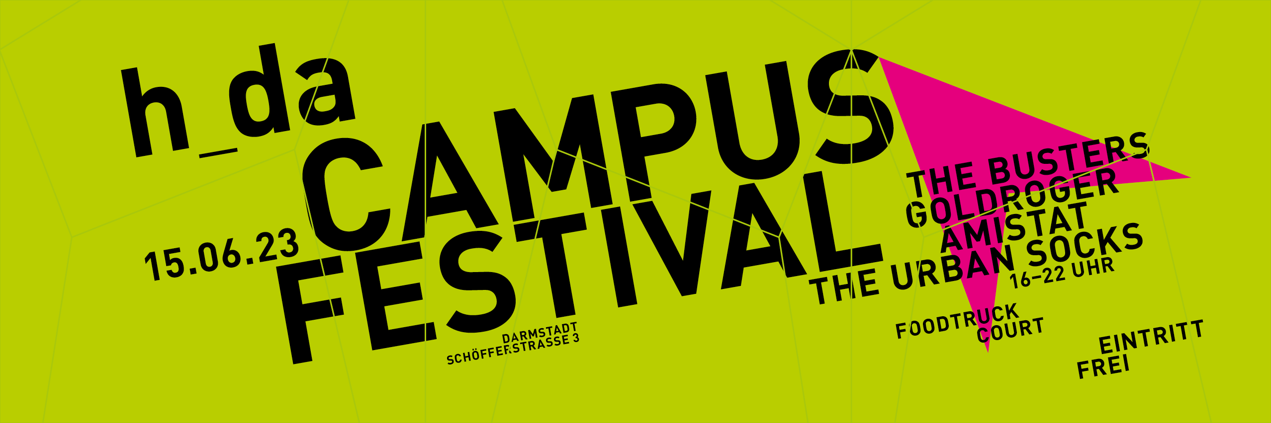 Banner Campusfestival 2023