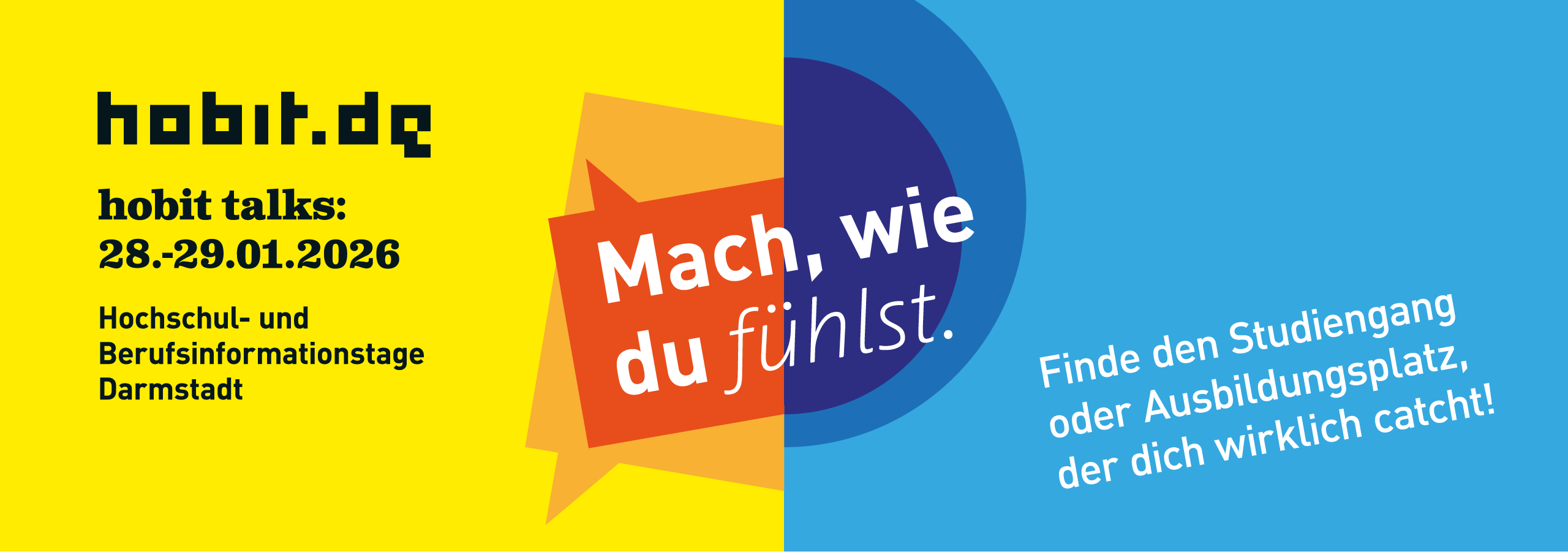 Grafik hobit talks am 28. und 29. Januar 2026